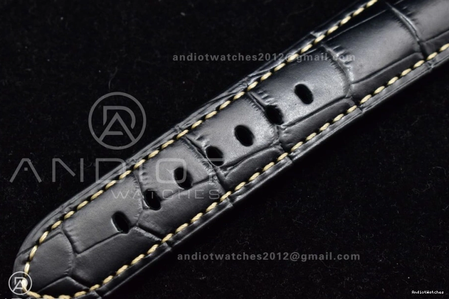 P.9010 PAM1312 Black TimelessDesign Clone Edition Dial SBF Leather Best Strap on 1:1 Black 440 0517